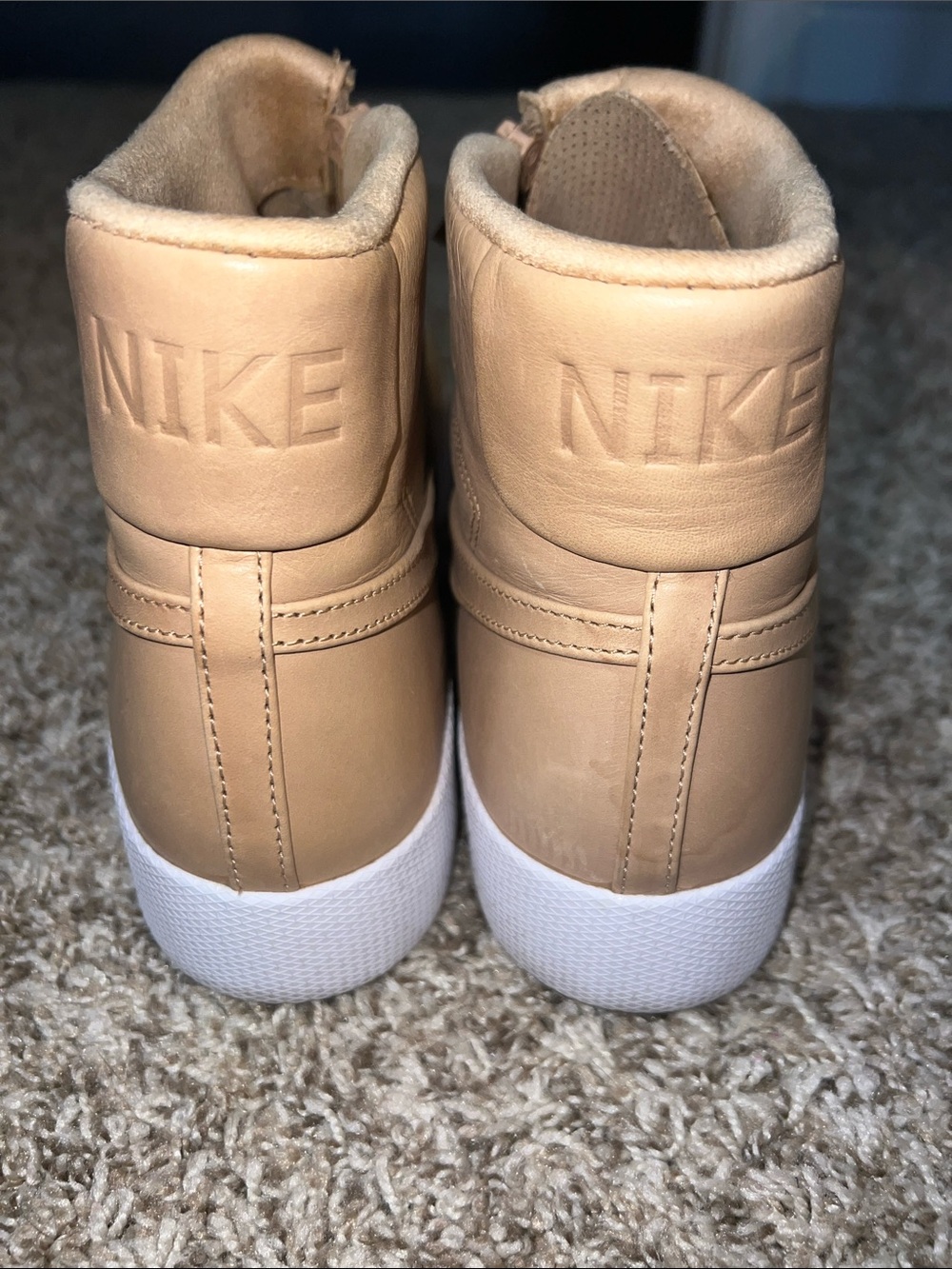NikeLab BLAZER! Advanced Vachetta in Tan Leather - RARE! Men’s Size 10 - Picture 8 of 14